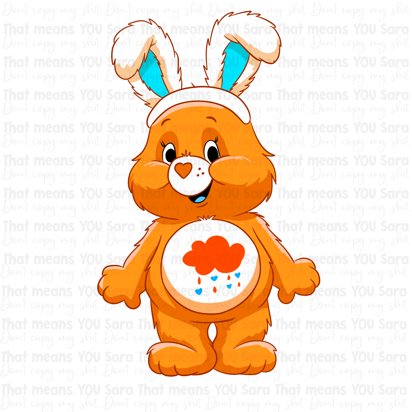 HUGE Care Bear Easter Set