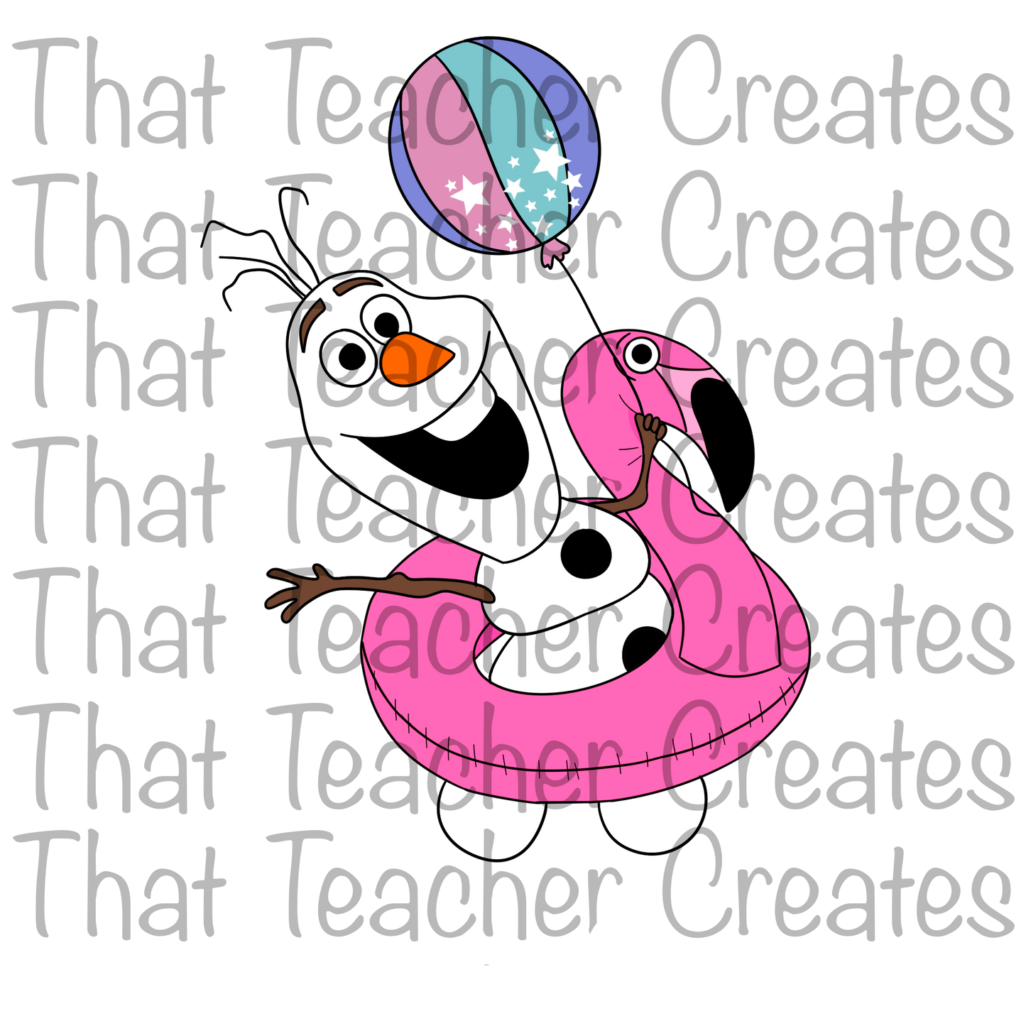 Olaf flamingo