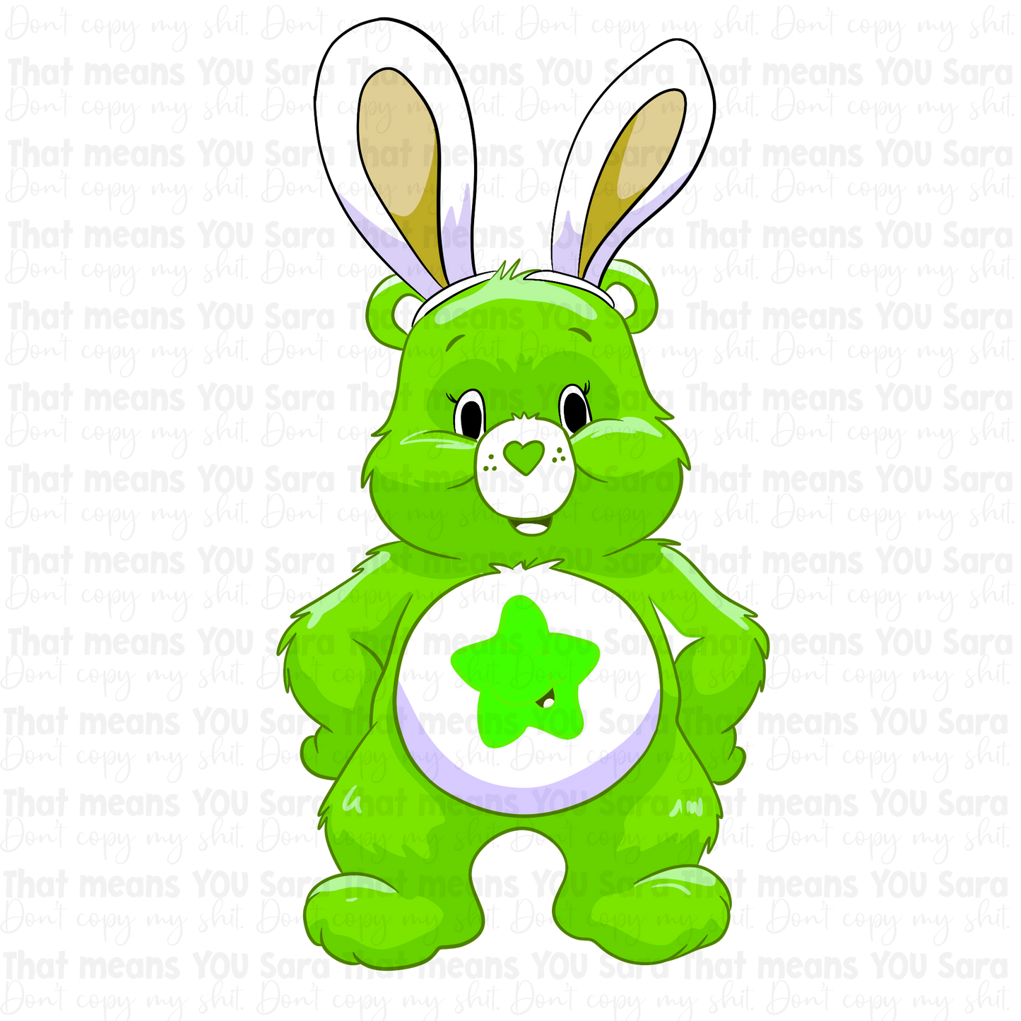 HUGE Care Bear Easter Set