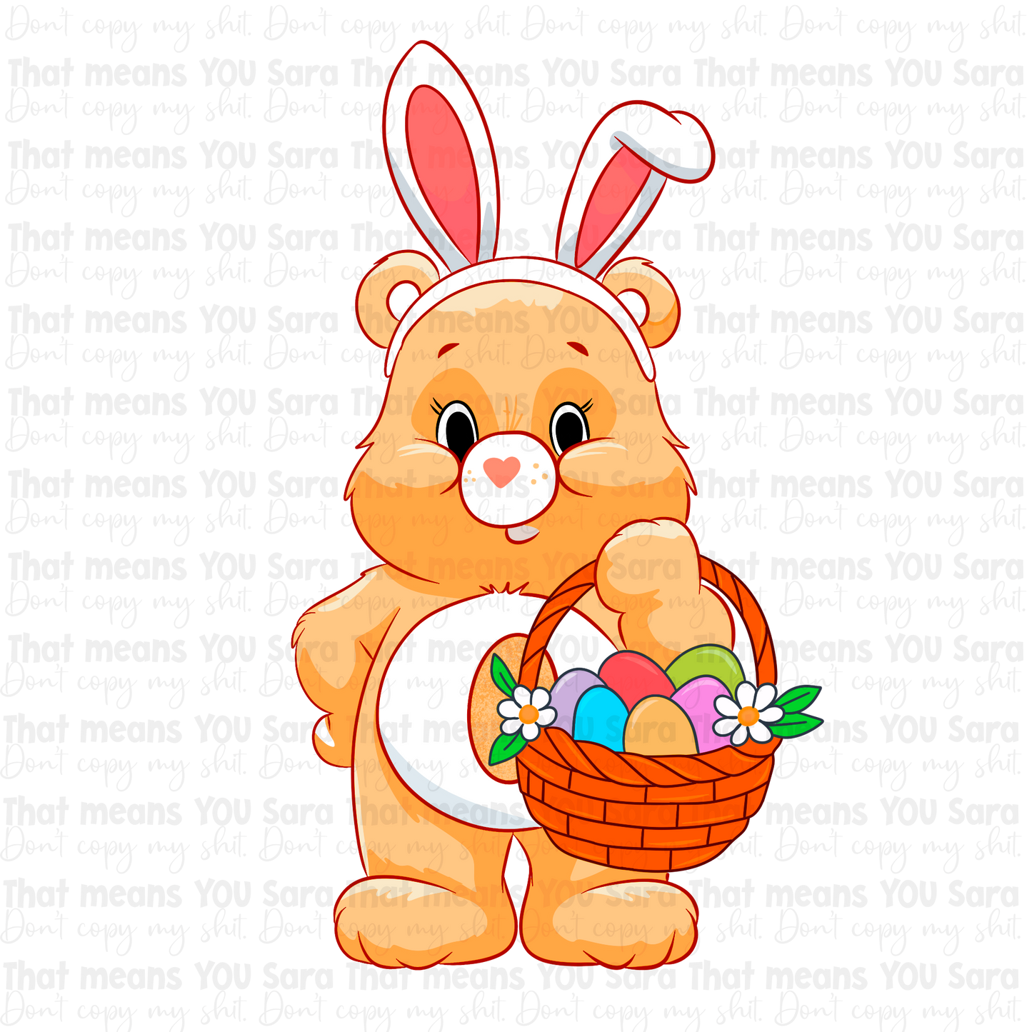 HUGE Care Bear Easter Set