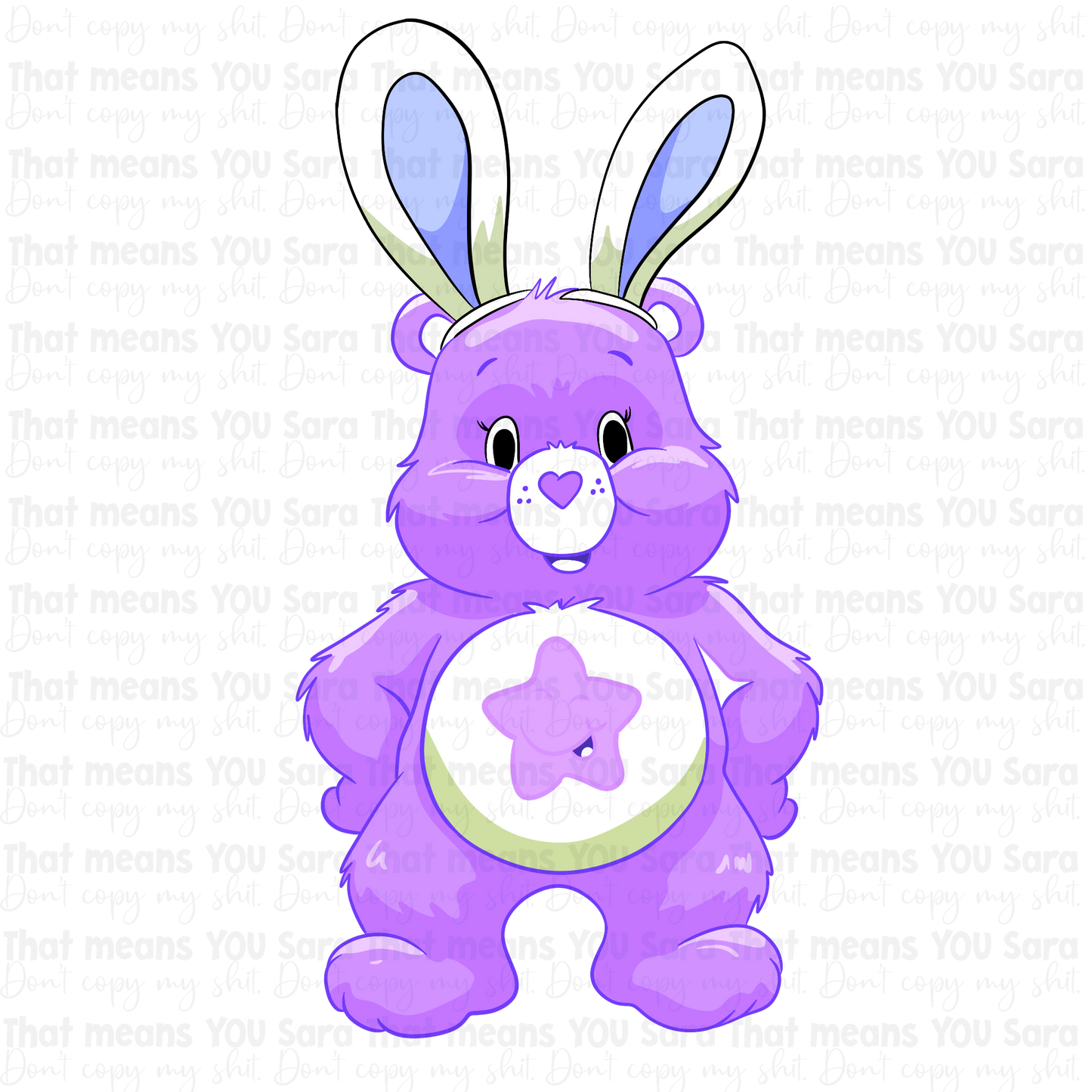 HUGE Care Bear Easter Set