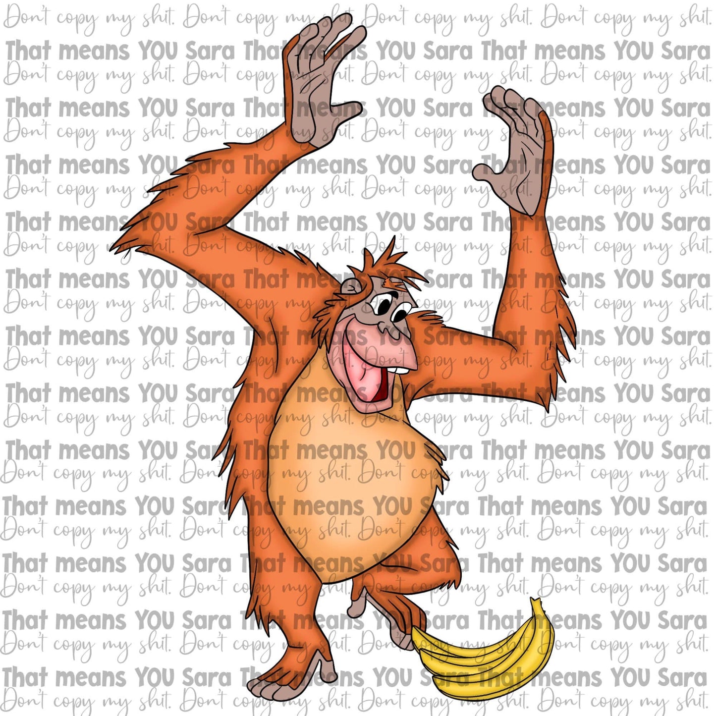 Jungle book clipart set