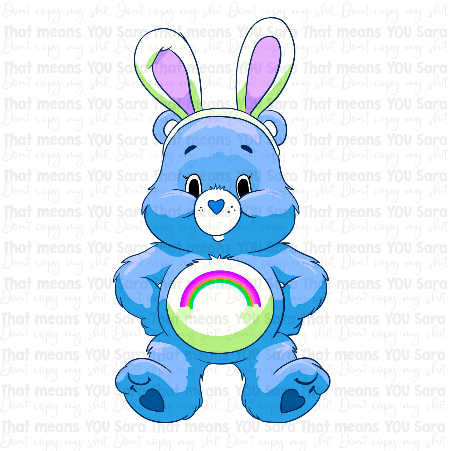 HUGE Care Bear Easter Set