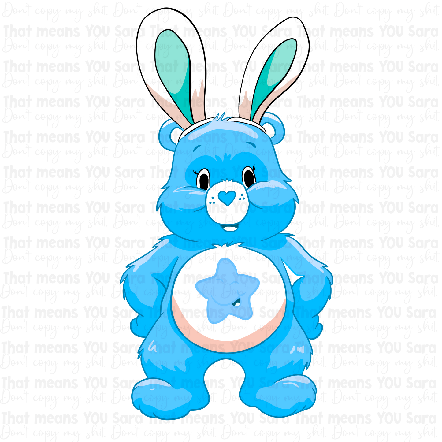 HUGE Care Bear Easter Set