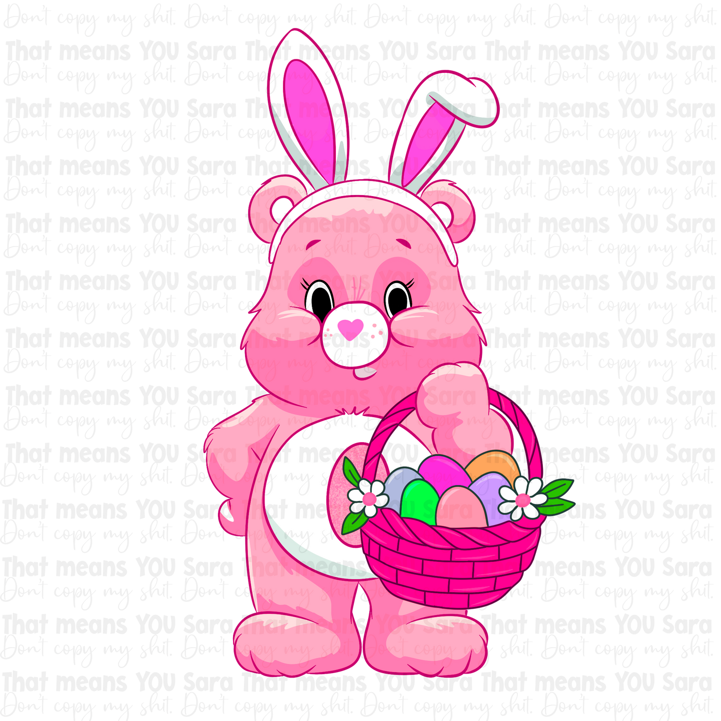 HUGE Care Bear Easter Set