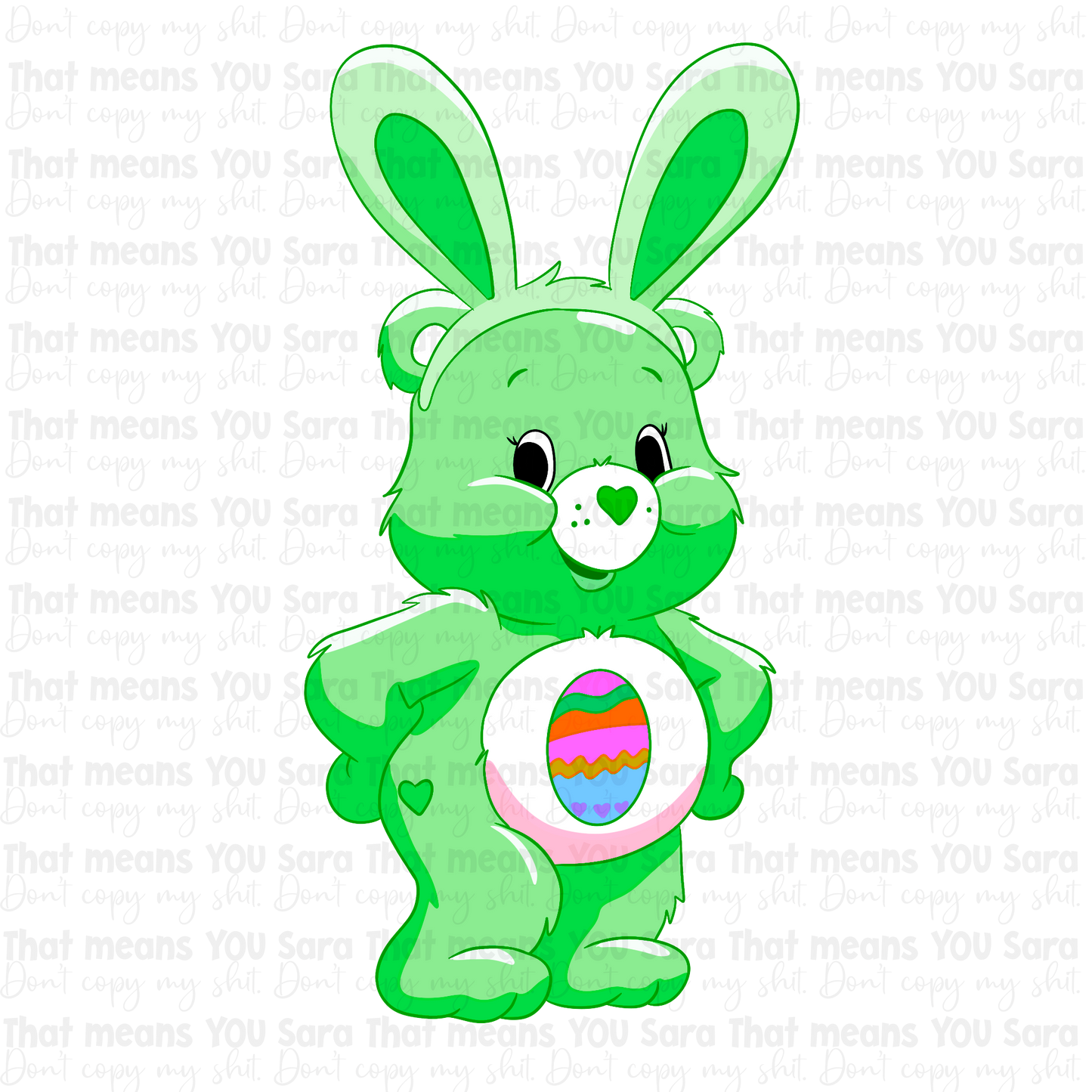 HUGE Care Bear Easter Set