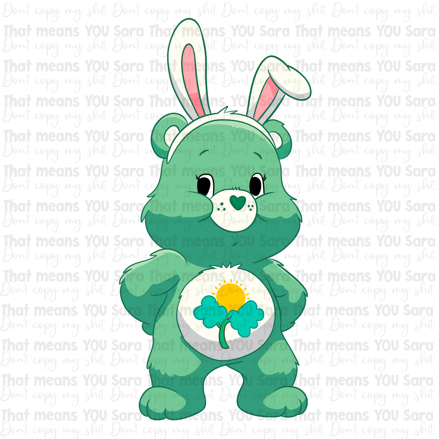 HUGE Care Bear Easter Set