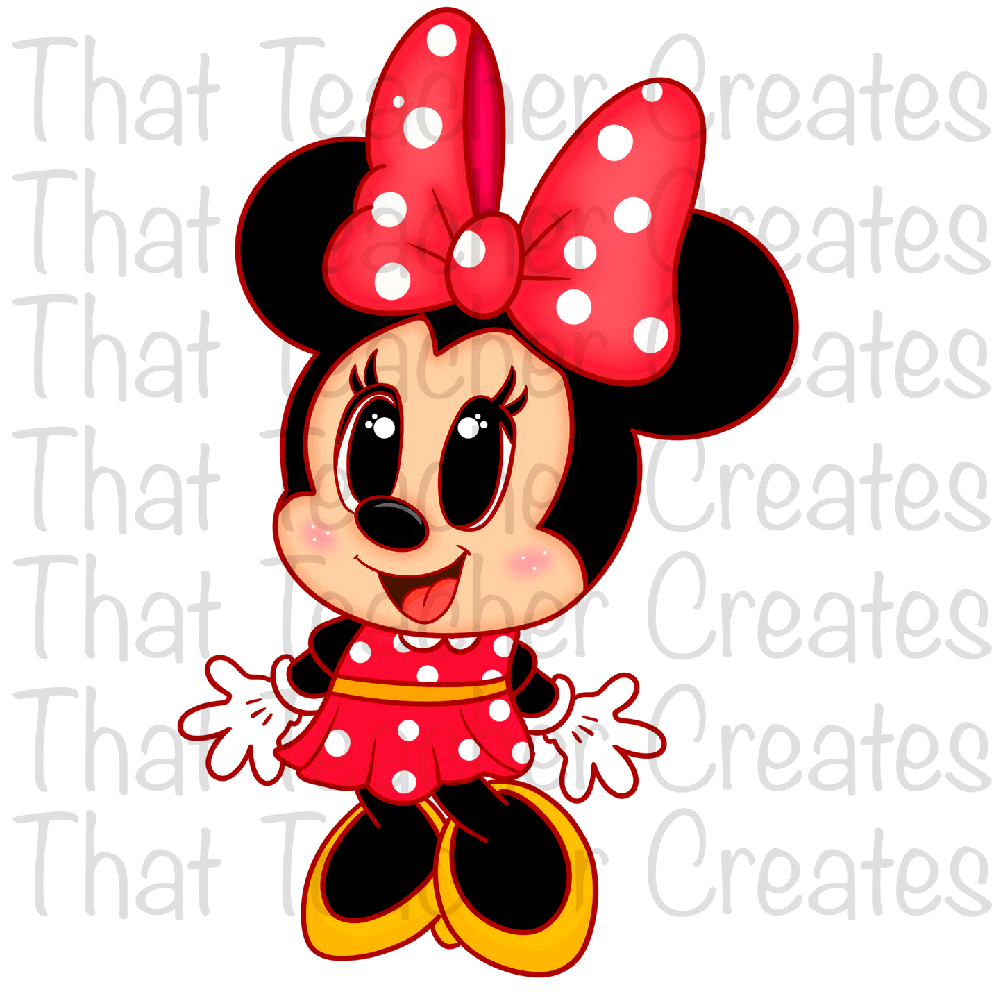 Cartoon Minnie Mouse