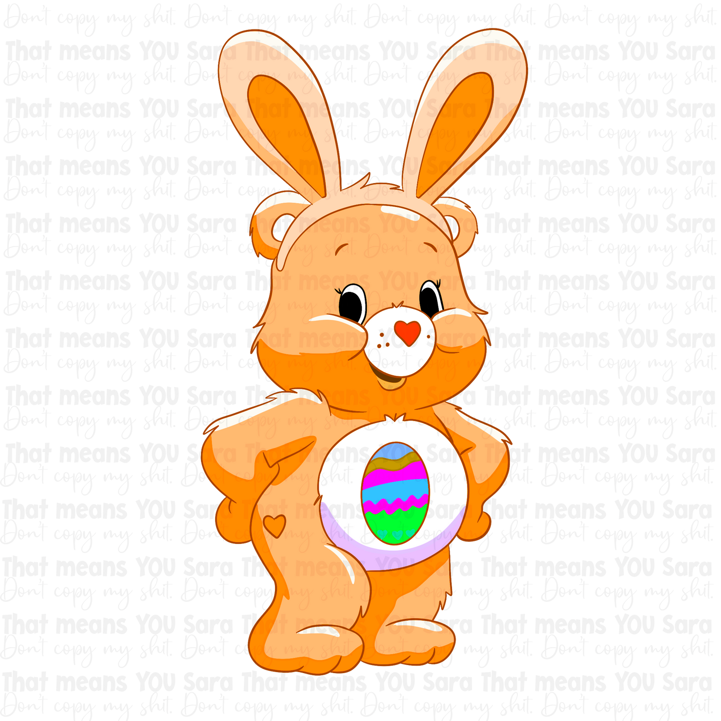 HUGE Care Bear Easter Set