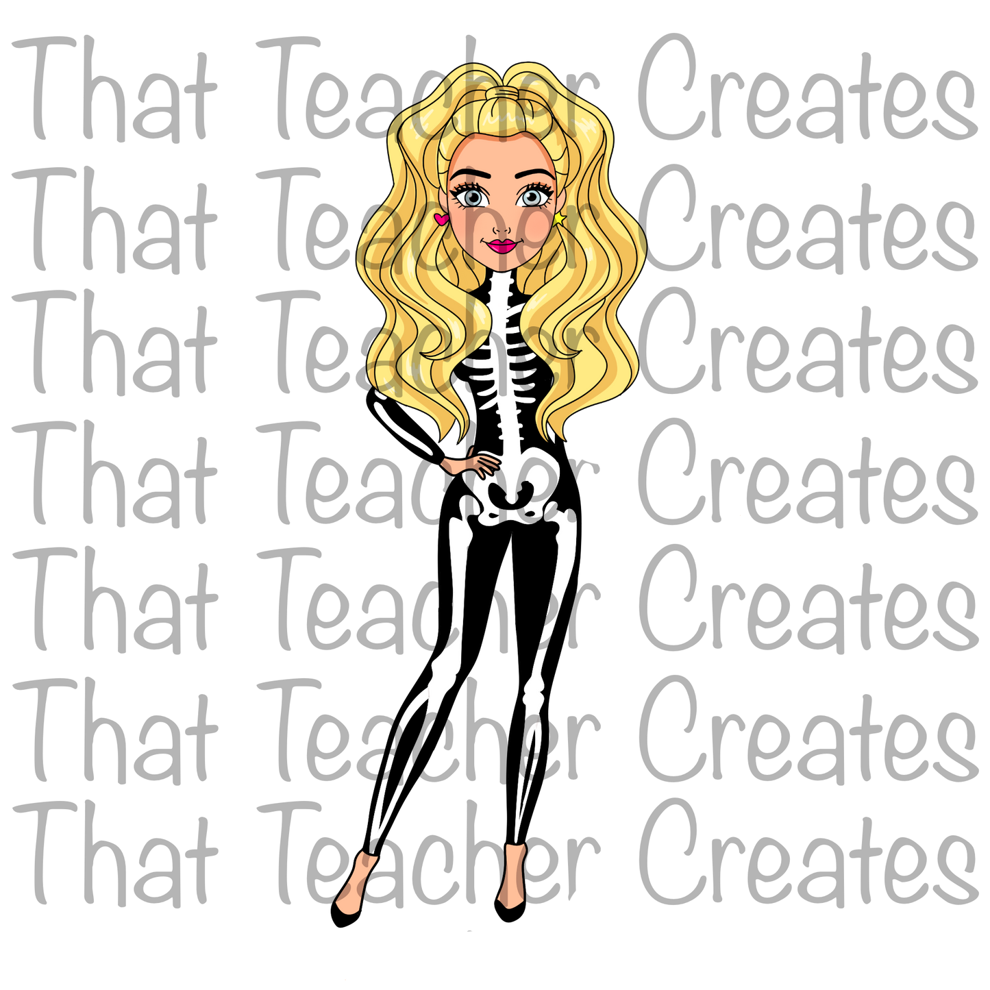 Skeleton Barbie