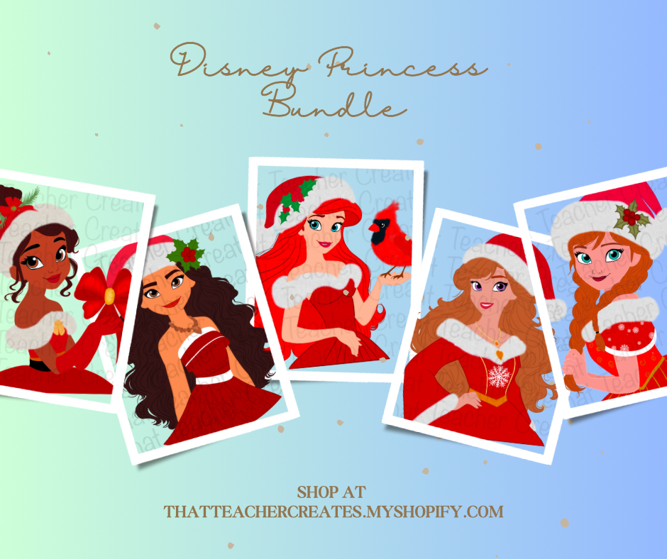 Christmas Disney Princess Bundle