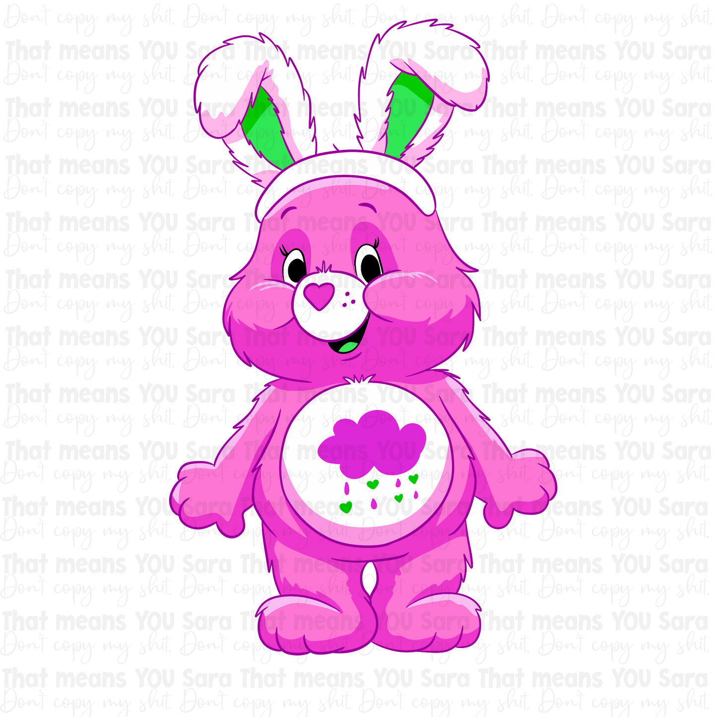 HUGE Care Bear Easter Set