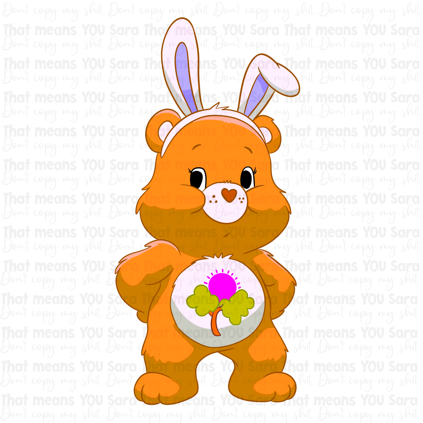 HUGE Care Bear Easter Set