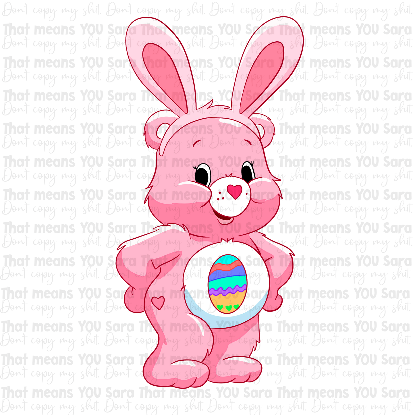 HUGE Care Bear Easter Set