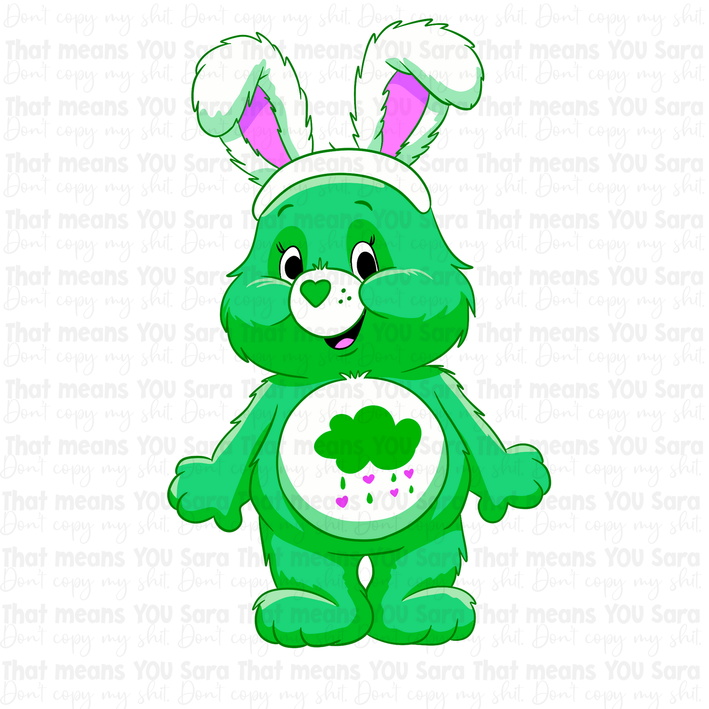 HUGE Care Bear Easter Set