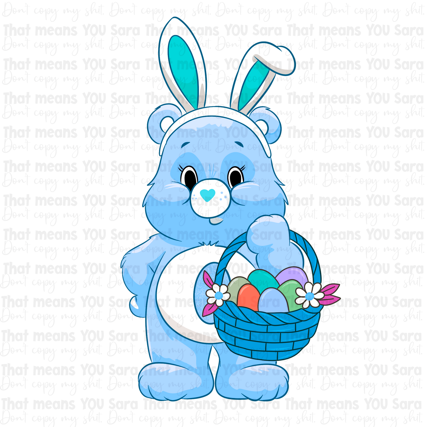 HUGE Care Bear Easter Set