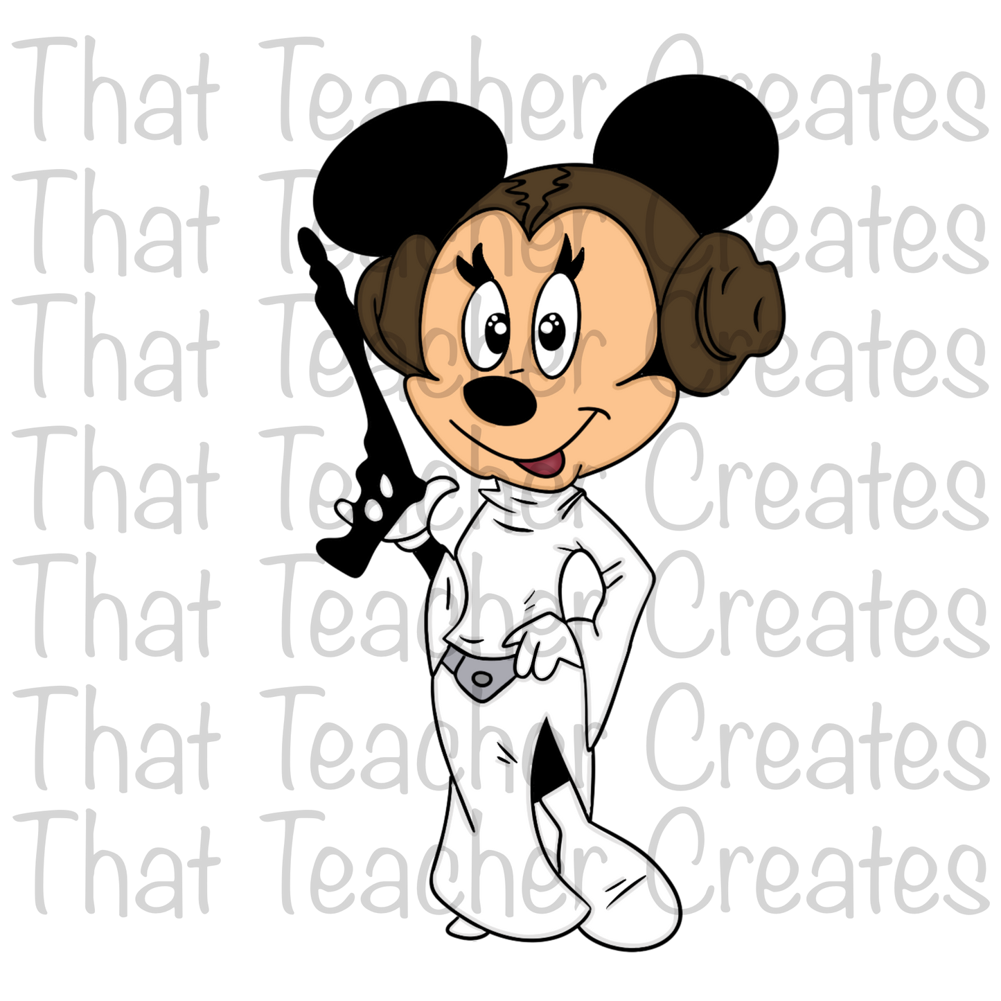 Minnie Mouse Star Wars Mashup