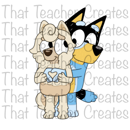 Blue Dog Dad