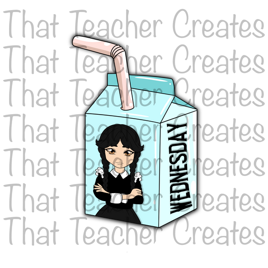 Addams juice box