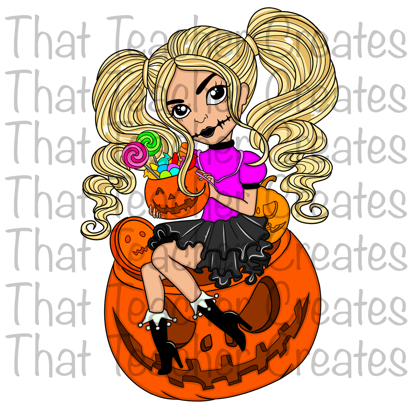 Pumpkin Barbie