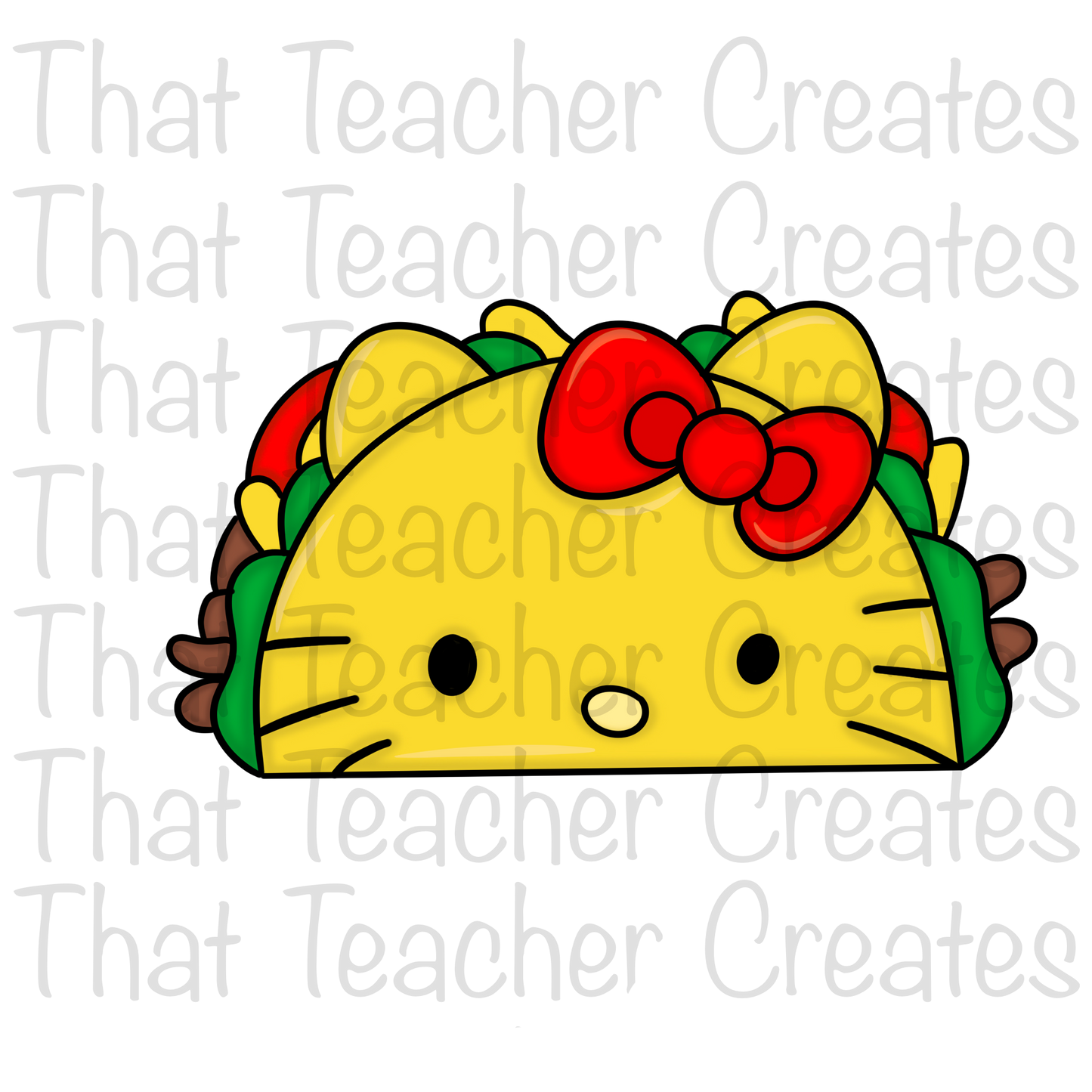 Hello Kitty taco