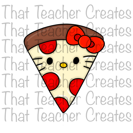 Hello Kitty pizza