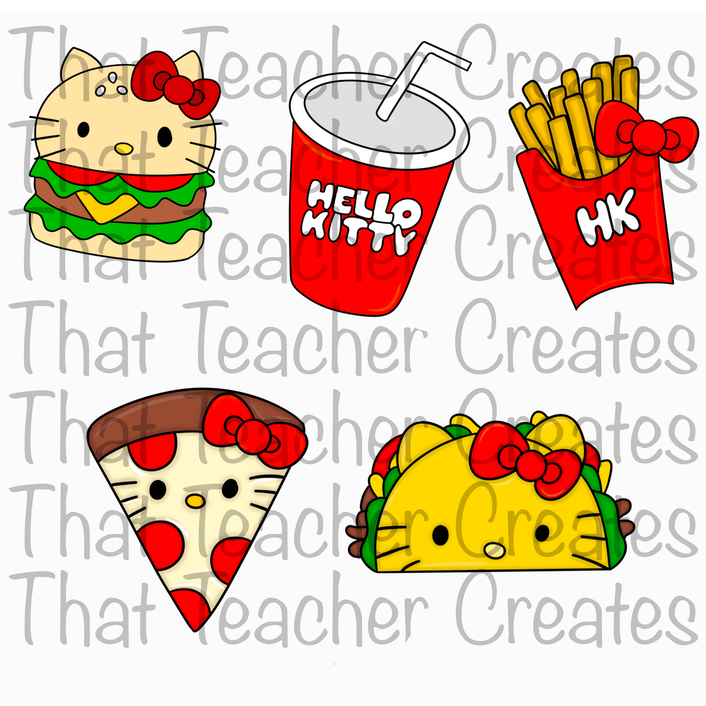 Hello kitty food bundle