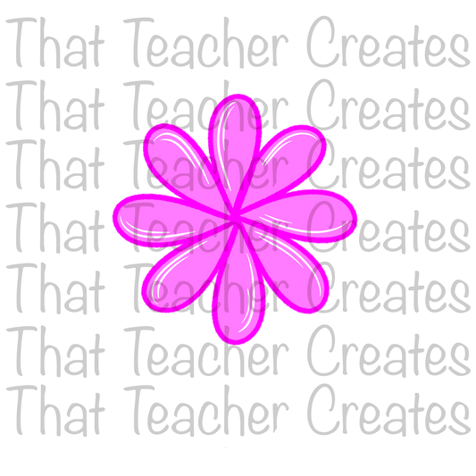 Pink flower